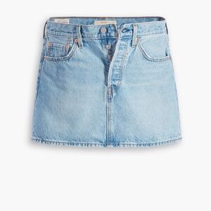 Levi's Light acid‎ Wash Denim Skirt